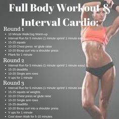 the full body workout and intervals cardio