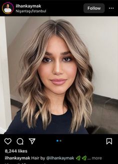 Winter Hair Color For Brown Eyes, Popular Womens Haircuts 2023, Medium Volume Haircut, Colour Blocking Hair Blonde And Brown, Haircut And Color 2024, Low Maintence Hair Color, Blonde Winter Hair 2023, Winter 2023 Hair Trends Haircuts, Fall Winter Hair Color 2023