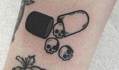 Cool Emo Tattoos, Small Dark Tattoos Creepy, Small Punk Tattoos, Simple Goth Tattoo Ideas, Most Hated Tattoo, Emo Tattoos For Guys, Filler Tattoo Ideas Gap Men, Tattoo Ideas Creepy, Small Scary Tattoos