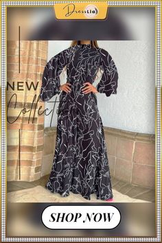 Women Elegant Abstract Print Retro Jumpsuit Spring Long Sleeve Loose Office Lady Romper Autumn Wide Leg Pocket Trousers Overalls Elegant Long Sleeve Beach Jumpsuits And Rompers, Black Printed Jumpsuits And Rompers For Party, Elegant Long Sleeve Printed Jumpsuits And Rompers, Retro Jumpsuit, Jumpsuit Spring, Wide Leg Jumpsuits, Jumpsuit Fall, Pocket Jumpsuit, Jumpsuits And Romper