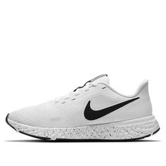 The Nike Revolution 5 is the perfect combination of style and comfort. The sleek silhouette is crafted with a lightweight knitted upper for breathability and a soft foam midsole for cushioning. The timeless design is suitable for any activity, from running to casual everyday wear. Inspired by the classic Revolution series, the Revolution 5 is the perfect addition to your sneaker collection. The White/Black colorway is the perfect choice for any occasion. (SNKR/Light/Low Top/Women's/Breathable/We Nike Revolution 5, The Revolution, Sneaker Collection, Casual Everyday, Stylish Sneakers, Low Top, Perfect Pair, The White, Timeless Design