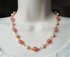 Cherry Quartz Gemstone Necklace Ivory Freshwater Pearl Jewelry - Etsy Elegant Pink Beaded Necklaces With 8mm Beads, Elegant Pink Beaded Necklace With 8mm Beads, Elegant Pink Necklaces With 8mm Beads, Pearl Jewelry Set, Cherry Quartz, Quartz Gemstones, Freshwater Pearl Jewelry, Pearl Jewelry Sets, Pearls Necklace