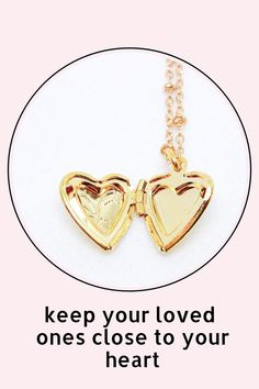 Experience love in a whole new way with the Mini Heart Locket from Handmade by Elyse. This stunning locket, crafted in your choice of gold or silver, holds a secret message of love inside. Wear it close to your heart as a heart necklace, or as a small locket for a touch of elegance. Don't wait, shop now before they sell out!