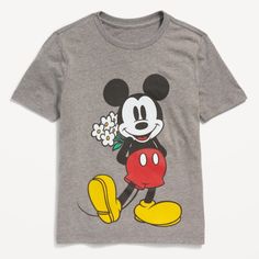 Mickey Mouse Disney Graphic Print T-Shirt, Gender Neutral, Size Medium (8), New With Tags, New Condition, Smoke Free Home, Check Out My Other Listings For More Kids/Baby Clothing, As Well As Men And Women's Clothing, And Many More Items! If Interested In Multiple Items, Create A Custom Bundle! :) Star Wars Graphic Tees, Mickey Mouse Outfit, Neutral T Shirts, Kids Tee Shirts, Baby Boy Tops, Old Navy Kids, Disney Things, Baby Mouse, Boy Character