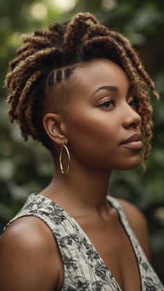 Gorgeous Amber Fall Hair Colors for Black Women with Locs Loc Color Combos, Groovy Hairstyles, Hair Colors Black Women, Lock Styles, Dreadlocks Styles, Hair Colors For Black Women, Colors For Black Women