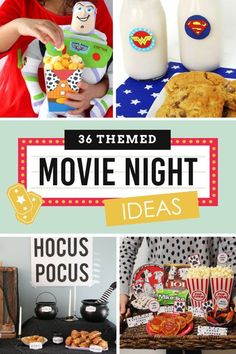 movie night party ideas for kids