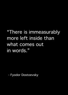 a black and white photo with a quote from fyodor dostoevsky