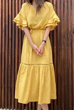 Trendy Dress Outfits, Elegante Casual, Dress Indian Style, Fashionista Clothes, Fashion Attire, Girls Fashion Clothes, Comfortable Dress, Classy Dress, Trendy Dresses