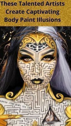 Amazing Optical Illusions, Kueez Pins, Art Optical, Model Face, Beauty Standards, Viral Trend, Artist Paint, Male Face, Optical Illusions