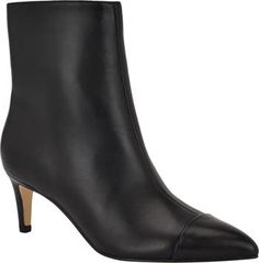 Calvin Klein Booties, Leather Booties, Side Zipper, Bootie, Calvin Klein, Nordstrom, Zipper, Heels, Free Shipping