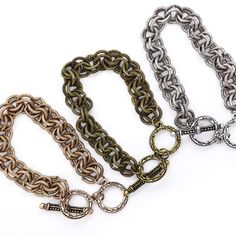 The Double Link Textured Bracelet is one of our most popular bracelets. Picture Shown with Matching Chain Adjustable Toggle from approximately 9" to 10" 12mm double links Textured Bracelet, Popular Bracelets, Paper Lace, Instagram Help, Link Design, White Turquoise, Accessories Shop, No More, Picture Show