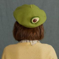 <Size>



 Adult size: Head circumference 56-58cm







 <Material>



 wool Fitted Green Felt Hat For Winter, Green Wool Hat For Fall, Casual Green Brimmed Felt Hat, Green Flat Cap For Spring, Green Wool Felt Hat For Winter, Green Wool Cap, Green Wool Brimmed Hat, Green Hat For Fall, One Size Fits Most, Green Hat For Fall