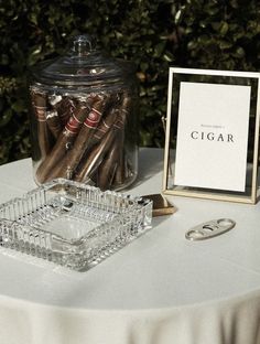 Cigars Wedding Bar, Garden Ceremony Backdrop, Wedding Inspo Modern Romantic, California Casual Wedding, Bar Grand Opening Ideas, Speakeasy Themed Wedding, Rat Pack Wedding Theme, Wedding Table Themes Ideas, Centerpieces Wedding Unique