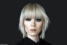 46 Trendy Blunt Bob with Bangs to Inspire Your Next Chop Shaggy Bob For Fine Hair, Voluminous Haircut, Bob For Fine Hair, Choppy Bob With Bangs, Bangs Haircut, Long Bob With Bangs, Flattering Haircuts, Short Shaggy Haircuts, Choppy Bob Haircuts