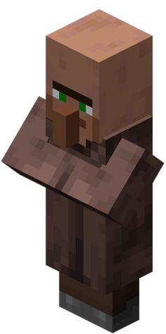 an image of a minecraft character with green eyes