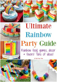 the ultimate rainbow party guide for kids