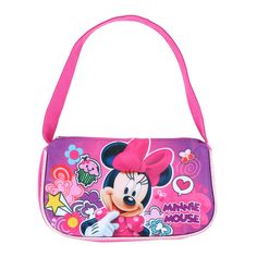 This Minnie Mouse purse has a design your child will love and is also lightweight. The strap measures 16-inches to fit around your child's arm comfortably and it also has a zippered opening to keep their items secure. This bag has vibrant colors that make it stand out and also makes a great gift! Minnie Mouse Purse, Minnie Mouse Toys, Mouse Toy, Minnie Mouse Girl, Mouse Print, Blind Bags, Oh Yeah, Disney Merchandise, Mickey Minnie Mouse