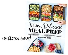 an advertisement for the meal prep program