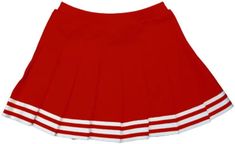 Red & White Pleated Cheer Skirt – Gameday Bae Cheerleading Skirt, College Outfits Party, Cheerleader Skirt, Knife Pleated Skirt, White Pleated Skirt, Knife Pleat, Pleat Skirt, Cute Summer Outfits, College Outfits