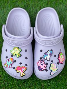 Adorable MLP Magical Pony Friendship Bundle  Perfect for all Croc shoe sizes! Pinback Buttons, Christmas Wishlist