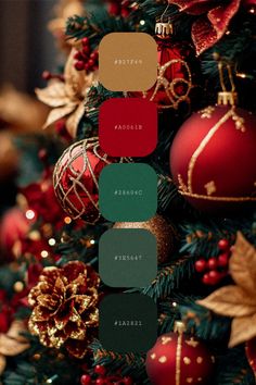 color palette, christmas, christmas decoration, winter, winter colors, winter color palette Christmas 2024 Colors Trends, Vintage Christmas Colors Palette, Christmas Color Hex Codes, Cozy Christmas Color Palette, Yule Color Palette, Modern Christmas Color Palette 2024, Nutcracker Color Palette, Christmas Ornament Color Scheme, Classic Christmas Color Palette