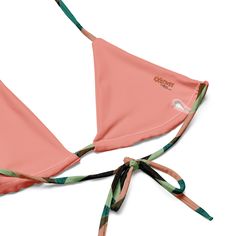 Get ready for tiki season with our new 1962 triangles bikini top. The top is made from soft recycled polyester, with UPF 50+ and versatile, stretchy straps ready for styling. Don't forget the matching bottoms and cabana set!• Flexible and adjustable straps• Soft and stretchy material with UPF 50+• Sizes up to 6XL• Removable padding for comfort• Multiple ways to tie and styleDisclaimer: To make your All-Over Print Recycled String Bikini Top last longer, thoroughly rinse it off after each use and Adjustable Triangle Top Swimwear With Built-in Bra, Beachwear Swimwear With 4-way Stretch Triangle Top, Bra-friendly Triangle Top Swimwear, Winchester Mystery House, Nylon Swimwear With Built-in Bra Triangle Top, Striped Triangle Top Swimwear, Bra Friendly, Waxing Poetic, Swim Trunks, Stretchy Material