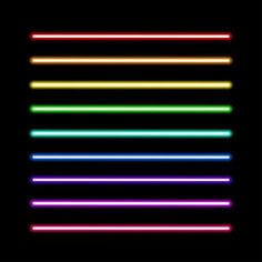 an image of neon lights on a black background