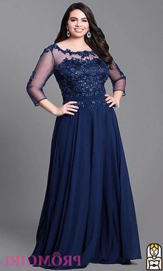 Plus Size Evening Gown With Sleeves, Plus Size Formal Dresses For Wedding, Plus Size Night Dress, Plus Size Gowns With Sleeves, Plus Size Gowns Formal, Plus Size Evening Gown, Evening Wear Dresses, Formal Evening Wear, Prom Dresses Long Lace