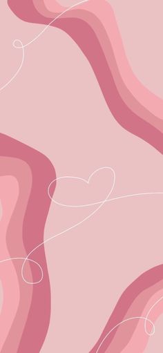 an abstract pink background with swirls and hearts