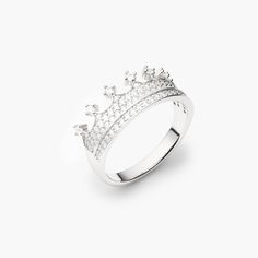 Available Sizes: 5 - 12 Stone Type: Cubic Zirconia Metal Selection: .925 Sterling Silver 14k Gold over .925 Sterling Silver Ice Crown, Sleek Watch, Cuban Style, Leather Bangle, Photo Pendant, Crown Ring, Dream Engagement Rings, Cute Jewelry, Gold Plating