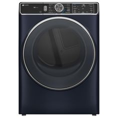 the front view of an electric dryer