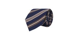 Experience premium quality with a tie that drapes beautifully and holds a firm knot throughout the day.
Composition: 70% Silk, 30% cotton. 

Cupro lining & wool interlining.

Width: 8 cm (3 ⅛'') 

Length: 150 cm (59'')


Made in Italy. Luxury Ties For Work, Elegant Blue Cotton Ties, Elegant Blue Cotton Suit And Tie Accessories, Luxury Standard Tie For Workwear, Luxury Tie For Workwear, Elegant Cotton Neckwear, Fitted Neckwear With Inside Ties For Work, Elegant Wool Ties For Business, Elegant Wool Ties