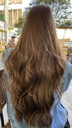 Waist Length Brunette Hair, Brown Wavy Hair, Summer Magic, Brown Hair Inspo, Long Healthy Hair, Hair Photography, Long Brown Hair, Long Wavy Hair