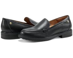 Easy Spirit Jaylin | Zappos.com Comfortable Flat Loafers For Work, Flat Heel Loafers With Arch Support For Work, Workwear Flat Heel Loafers With Arch Support, Flat Slip-ons With Arch Support For Work, Classic Flats With Arch Support For Work, Classic Slip-ons With Arch Support, Elegant Workwear Loafers With Arch Support, Easy Spirit, Synthetic Rubber