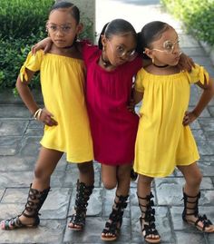 Sisterly Love, Beautiful Black Babies, Baby Swag, Kids Styles, Stylish Kids, Beautiful Life, Black Kids