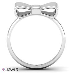 Designed as a high polished solid bow. Personalize this ring with your choice of metal and add a special message as a base engraving. Bow Tie Ring, Silver Bow Tie, Tie Ring, Bright Pictures, Bow Ring, Mens Engagement, Silver Bow, Silver Prices, Gold Price