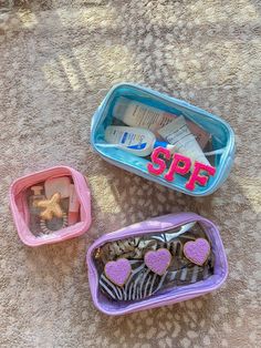 Super cute durable clear cosmetic bags! Perfect for travel, gifting, and organization! Use to store makeup, accessories, food, and much more!  These pouches come in our 4 popular sizes! Small, medium, large, and x-large! medium: 9.5in by 5in by 2.5in 5 Colors: baby pink, cream, baby blue, mint, hot pink, black, and purple These colors do match our other nylon bags to make a set! This listing is for the MEDIUM! Cute Rectangular Zipper Pouch For Cosmetics And Toiletries, Cute Rectangular Cosmetic And Toiletry Zipper Pouch, Cute Rectangular Travel Cosmetic And Toiletry Storage, Cute Rectangular Cosmetic And Toiletry Storage For Travel, Trendy Rectangular Zipper Pouch For Cosmetics And Toiletries, Trendy Zipper Pouch For School Cosmetic Storage, Trendy Zipper Pouch For School, Trendy Rectangular Zipper Pouch For Cosmetics, Trendy Rectangular Cosmetic And Toiletry Storage For Personal Use