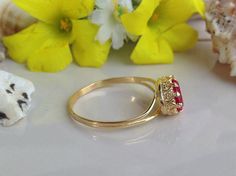 Don't miss this opportunity to own this beautiful gemstone ring crafted in 14k gold filled => Gemstone Type - Lab Grown Ruby => Gemstone Size - 7*9 mm => Gemstone Cut - Faceted => Metal Type - 14k Gold Filled (Tarnish Resistant And Nickel Free) - also available in 925 sterling silver ~ Please contact me for pricing on a sizes larger than 11 * ~Feel free to ask me about custom made designs. ❏ Replacements and custom orders : ✪ 925 Sterling Silver - no additional cost ✪ 14k rose gold f Gift Marquise Cut Ring With Bezel Setting, Marquise Cut Bezel Set Ring For Gift, Marquise Cut Ring With Bezel Setting As Gift, Oval Ruby Crystal Promise Ring, Ruby Open Ring With Bezel Setting For Wedding, Oval Ruby Ring For Promise, Ruby Wedding Ring With Bezel Setting, Wedding Ruby Ring With Oval Cabochon, Oval Cabochon Bezel Setting Wedding Rings