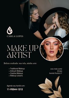 Makeup Artist Marketing, Artist Flyer, Beautician Course, Makeup Artist Portfolio, Makeup Poster, Instagram Makeup Artist, Makeup Backgrounds, Beauty Salon Posters, Beauty Courses