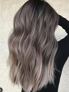 Popelavá Blond, Grey Hair Color Silver, Ash Blonde Hair Colour, Blond Balayage, Silver Hair Color, Silver Grey Hair, Silver Blonde, Ash Blonde Hair