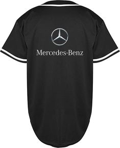 Custom Mercedes Jersey  All jerseys are unisex sizes. Custom Mercedes, Brand Event, Black Red, Cotton Tshirt, White Black, Gender Neutral, White And Black, Black And Red, Adult Outfits