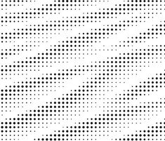 black and white halftone pattern with dots