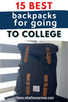 Looking for the perfect backpack for college? Discover the top 15 backpacks for college guys that are cool, comfortable, and functional. These backpacks are durable, practical, and stylish, making them ideal for everyday use. Find out what to look for in a backpack to ensure you get the best one for your college needs. | Best Backpacks | College Gear | Student Essentials | Stylish Backpacks | College Guys Backpacks For High School, Backpacks For College, Best Backpacks For College, Backpack For College, High School Bags, Best Backpacks, High School Backpack