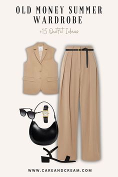 Old Money Summer Capsule Wardrobe + 15 Outfit Ideas Elegant Outfit Ideas