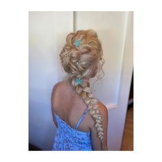 Elsa Plait, Elsa Hair Tutorial, Elsa Halloween, Girls Haircuts, Aurora Hair