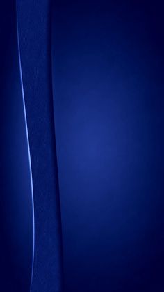 an abstract blue background with smooth lines and curves in the center, as well as text on the bottom right corner