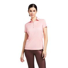 #ad Premium Ariat Ladies Talent Short Sleeve Peach Blossom Polo Shirt 10039322, Fashion women's top Peach Blossom, Peach Blossoms, Smart Technologies, All Colors, Jersey Fabric, Women's Style, Sign Up, Blossom, Polo Shirt