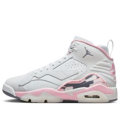 (WMNS) Air Jordan MVP 'Shy Pink' FB9019-106 Pink Jordans Outfit, Jordan Pink, Pink Jordans, Jordan Outfit, Jordans Women, Air Jordan 5, Jordan 6, Jordan 5, Dream Shoes