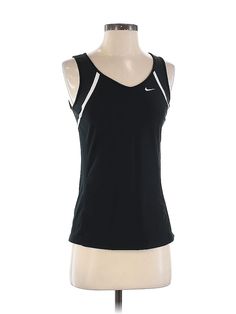 Nike Active Tank Size: Small Activewear - used. 88% Polyester, 12% Spandex | Nike Active Tank Top: Black Activewear - Size Small Affordable Nike Moisture-wicking Tops, Active Tank Tops, Black Activewear, Nike Black, Active Wear For Women, Black Nikes, Active Wear, Women Handbags, Tank Top