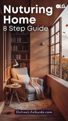 Transform your living space into a haven of peace and mental wellness with these 8 simple decor steps. Discover how thoughtful design choices can foster calm and balance, creating a soothing environment that nurtures your well-being. Calming Home, Weight Of The World, Calming Colors, Home Room, Reading Nook